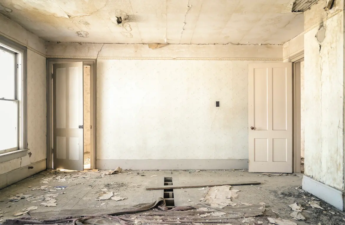 Waste disposal crew managing a cleanout project in Cohasset